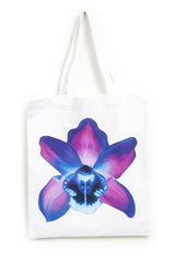 Purple Orchid Tote Bag