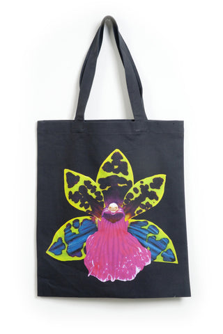 Green Orchid Tote Bag