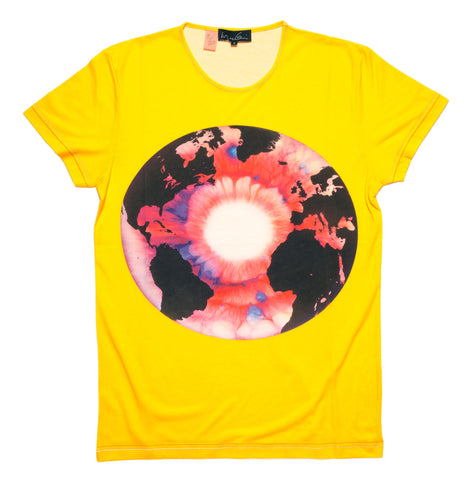 Eye of History (Red) Yellow T-shirt